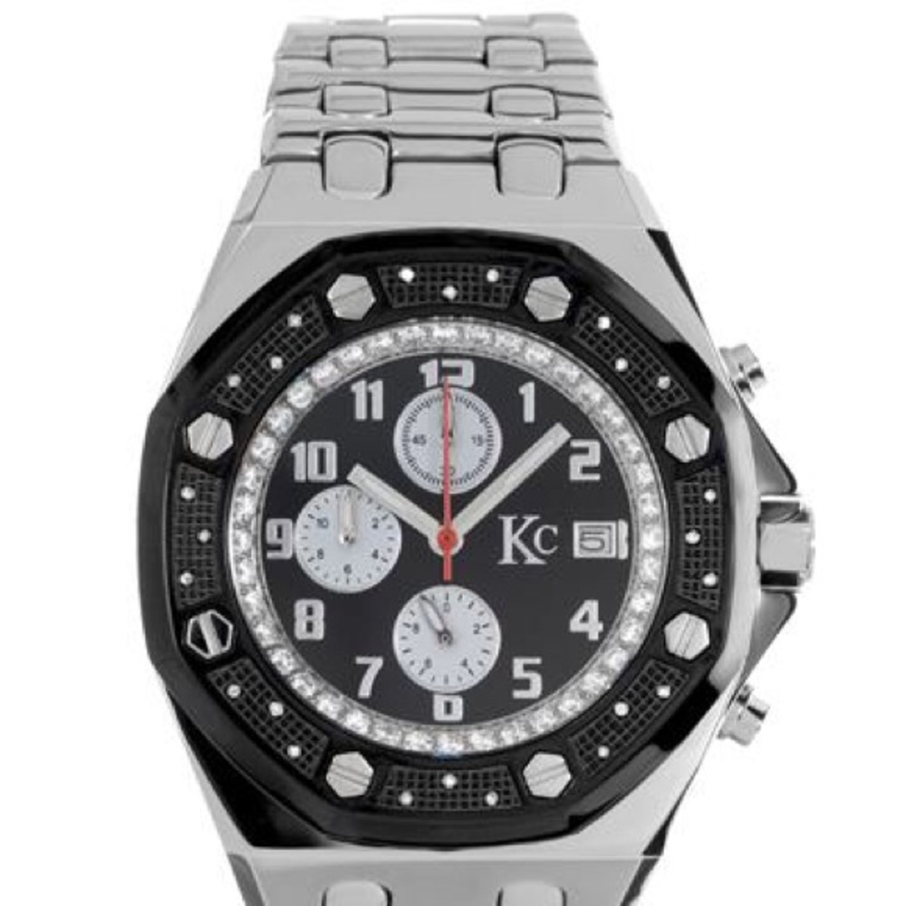 Kenneth Cole diamond bezel